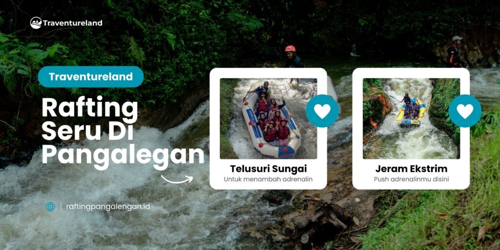 Kapasitas perahu rafting Pangalengan untuk peserta