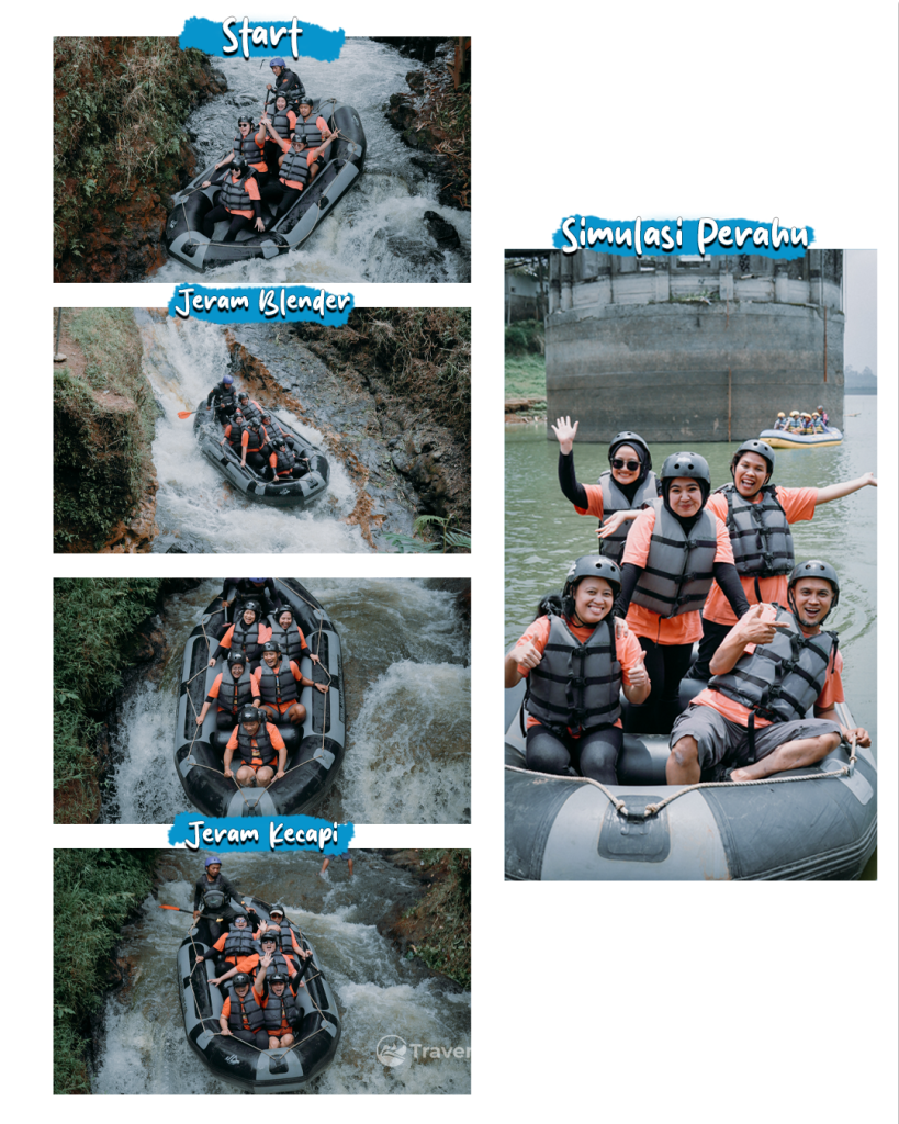 Tingkat Kesulitan Rafting Pangalengan