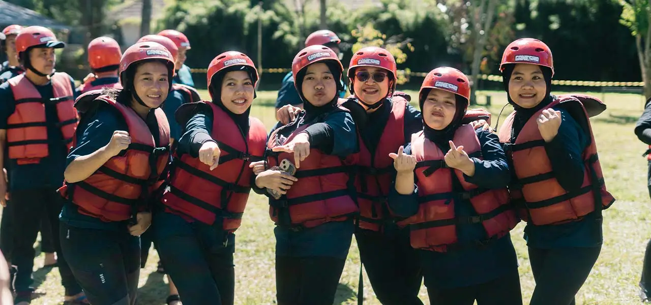 Perlengkapan Rafting Pangalengan